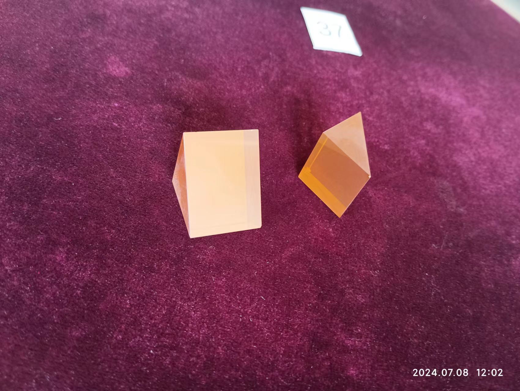 Custom infrared optical prisms