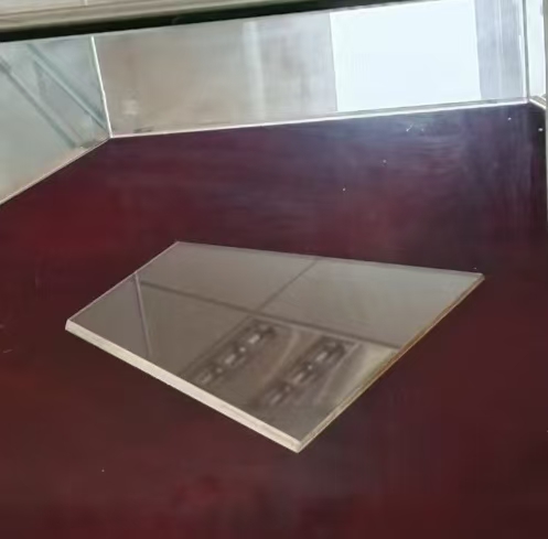Custom T-shaped sapphire optical window